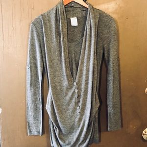 iLOOK gray long sleeve